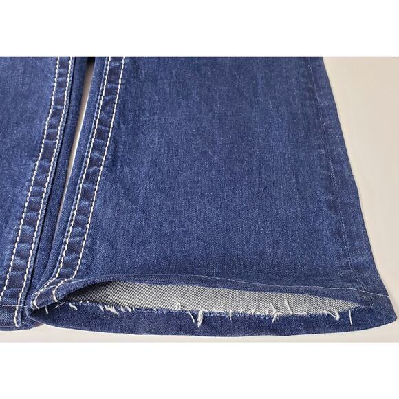 MISS ME CHLOE BOOT Jeans Women's Size 30 Embellished Cross Style #M3437B in EUC - Picture 6 of 16